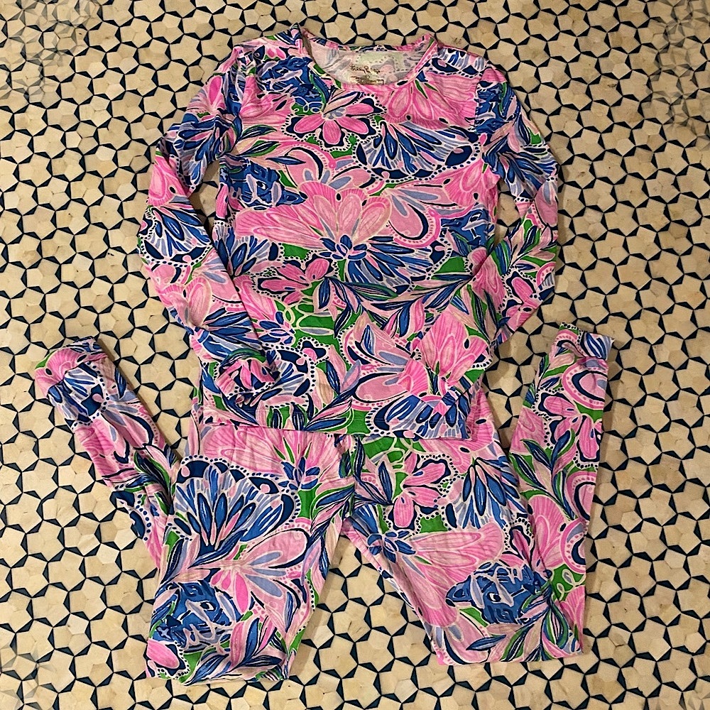 Lilly Pulitzer Sammy Pajama Set size 12